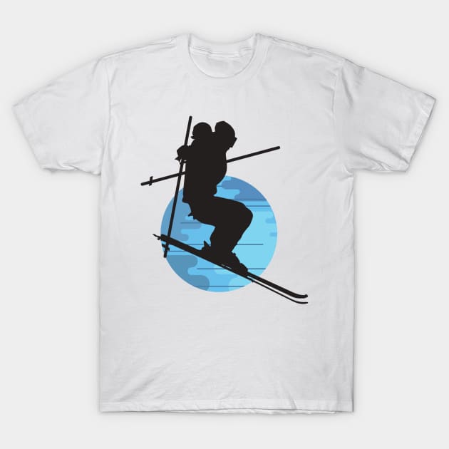 freestyle ski T-Shirt by luckyboystudio